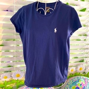 Polo Ralph Lauren navy blue logo tee